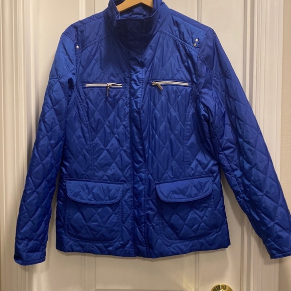 Croft& Barrow blue jacket size M - Picture 1 of 5